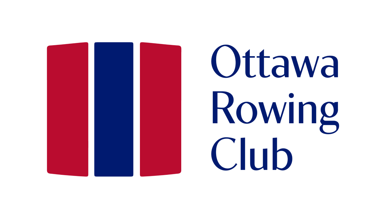 The Ottawa Rowing Club Logo, showing an oar-like icon to the left and the text 
            'Ottawa Rowing Club' to the right.